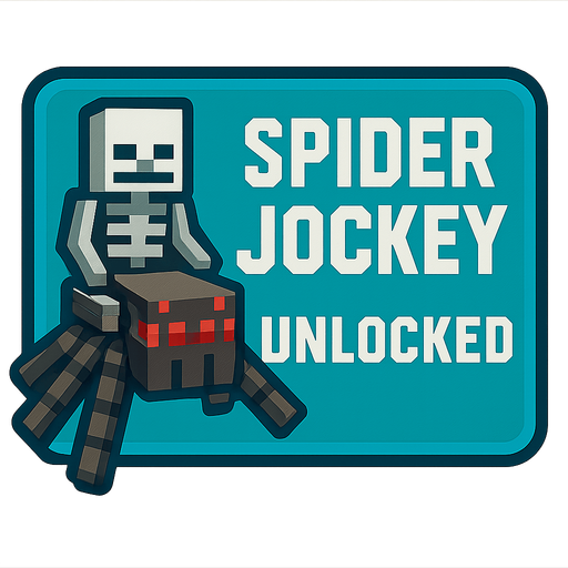 Spider jockey unlocked button.
In-Game asset.  2d.  High contrast.  No shadows