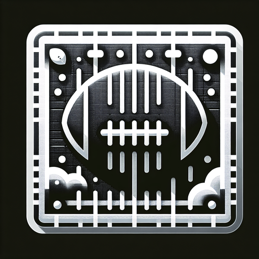 Football.
Single Game Texture. In-Game asset. 2d. Blank background. High contrast. No shadows.