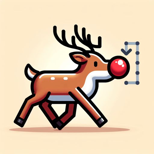 Profil view of a cute little santa's reindeer with a red nose, walking in the right direction. no background . no floor. In-Game asset. 2d. Blank background. High contrast. No shadows.