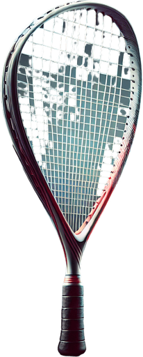 squash racket.