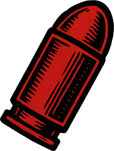 Make me a enemy bullet for RDR2.
In-Game asset.  2d.  High contrast.  No shadows