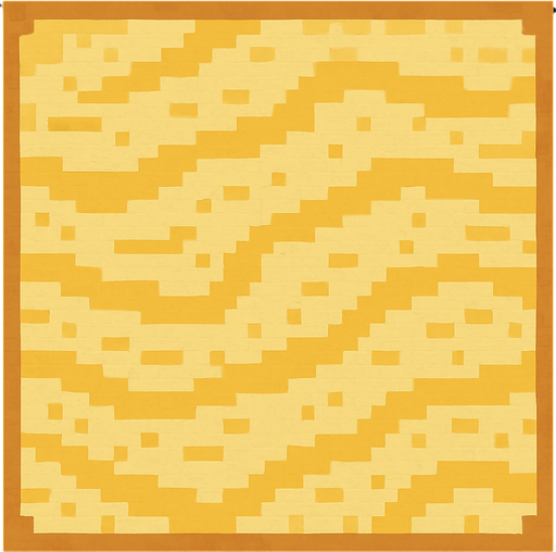 Make a 2D top down pixelated flat image of Sand.
In-Game asset.  2d.  High contrast.  No shadows