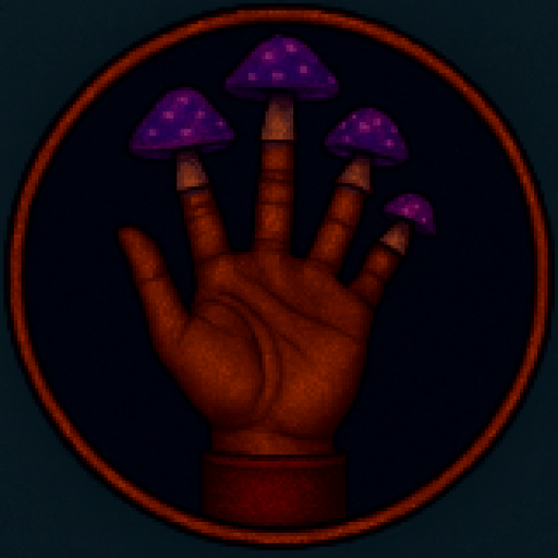 Make the fungus purple color