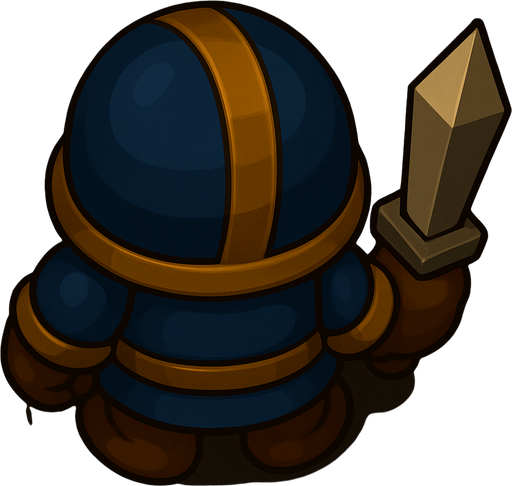 top view, seeing the back of the character