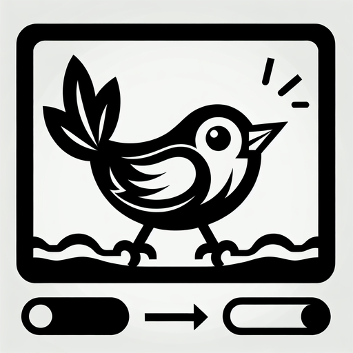 funny bird.
Single Game Texture. In-Game asset. 2d. Blank background. High contrast. No shadows.