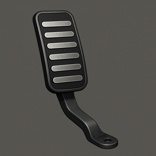 araba gaz pedalı, yazısız, 3d, gerçekçi.
In-Game asset.  2d.  High contrast.  No shadows.
In-Game asset.  2d.  High contrast.  No shadows