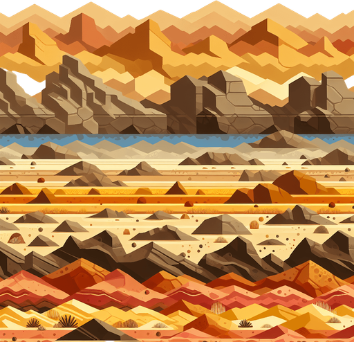 ground , desert color.
Single Game Texture. In-Game asset. 2d. Blank background. High contrast. No shadows.