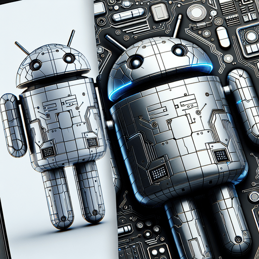 android.
Single Game Texture. In-Game asset. 2d. Blank background. High contrast. No shadows.