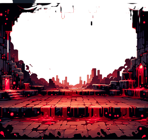 2 boyut kanlı bir arkaplan.
Single Game Texture. In-Game asset. 2d. Blank background. High contrast. No shadows.