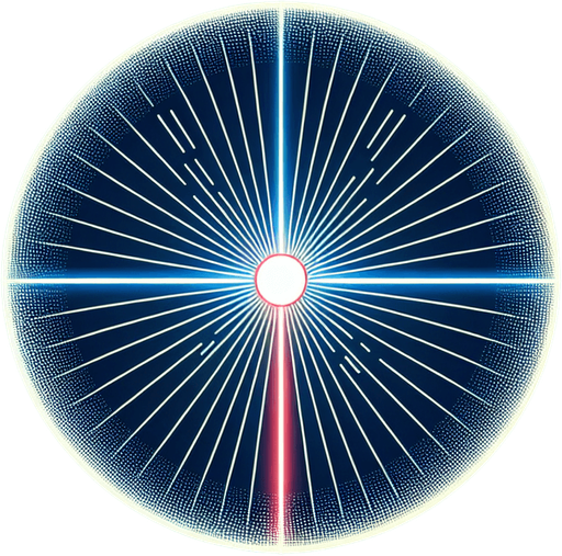 A laser.
Single Game Texture. In-Game asset. 2d. Blank background. High contrast. No shadows.