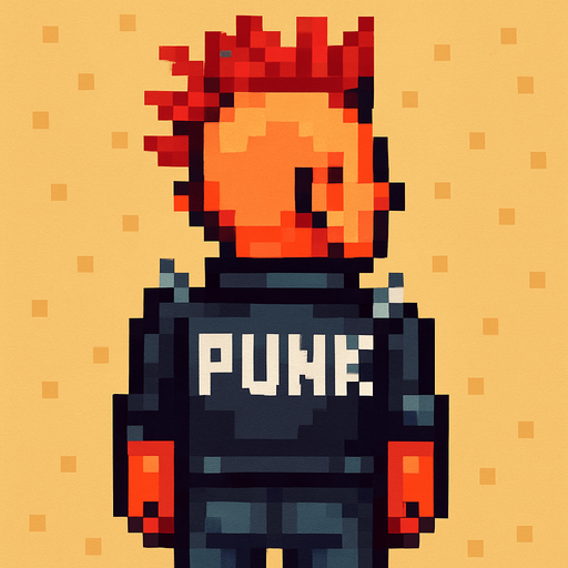 make different hairstyle and clothing, you can make punk