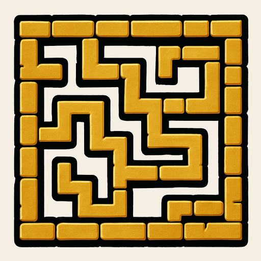Labirent duvarı.
In-Game asset.  2d.  High contrast.  No shadows