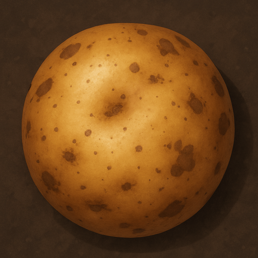 potato top view.
In-Game asset