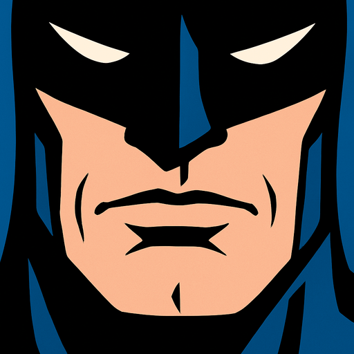 Batmans lips up close. thin, powerful, masculine lips.
In-Game asset.  2d.  High contrast.  No shadows