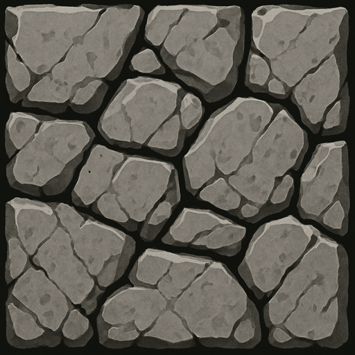 Taş texture.
In-Game asset.  2d.  High contrast.  No shadows