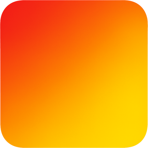 Kırmızı ve sarı gradient renk.
In-Game asset.  2d.  High contrast.  No shadows