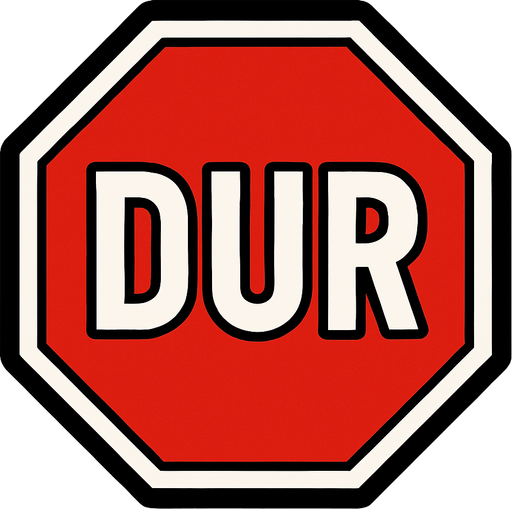 dur işareti.
In-Game asset.  2d.  High contrast.  No shadows