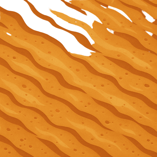 Arena del desierto, ocupar toda la imagen, visto desde arriba.
In-Game asset.  2d.  High contrast.  No shadows