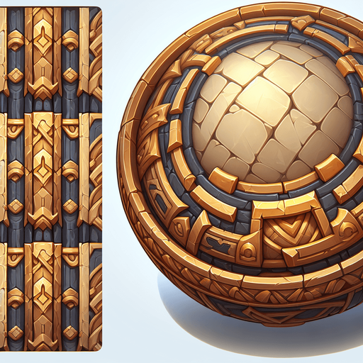 An area for testing out AI.
Single Game Texture.  In-Game asset.  2d.  Blank background.  High contrast.  No shadows