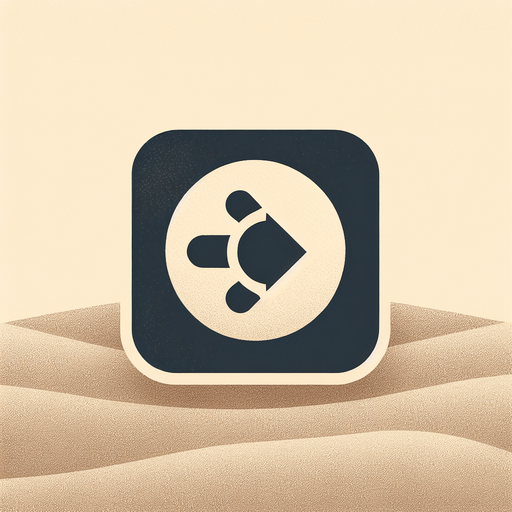 Minimal Ui icon of an right sign aside with an icon of a target.
sand background