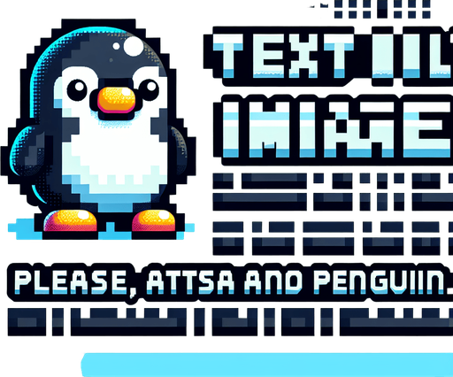 I need one penguin.
Single Game Texture. In-Game asset. 2d. Blank background. High contrast. No shadows.