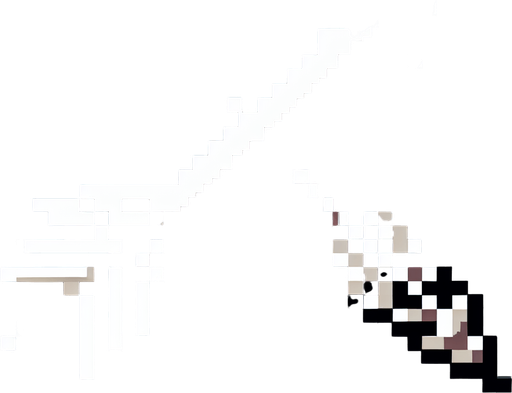 Create a sprite sheet featuring a white arrow with a black outline. The arrow should be detailed with distinct features and pixel art styling reminiscent of classic 32-bit era video games. Ensure the arrow stands out against any background with its contrasting colors. Arrange the arrows neatly on a transparent background for easy identification and integration into game development..
Single Game Texture. In-Game asset. 2d. Blank background. High contrast. No shadows.