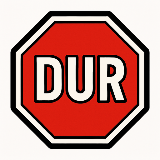 dur işareti.
In-Game asset.  2d.  High contrast.  No shadows