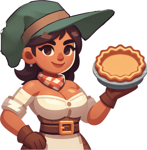 remove the hat, instead continue her hair