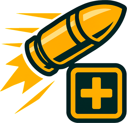 Fast bullet upgrade.
In-Game asset.  2d.  High contrast.  No shadows