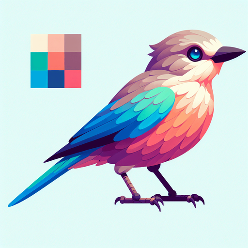 Make  bird more realistic and match with colour with background.
Single Game Texture. In-Game asset. 2d. Blank background. High contrast. No shadows.