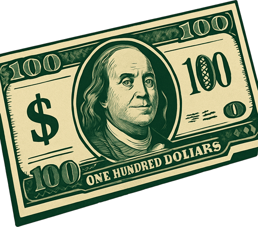 realystick money.
In-Game asset.  2d.  High contrast.  No shadows