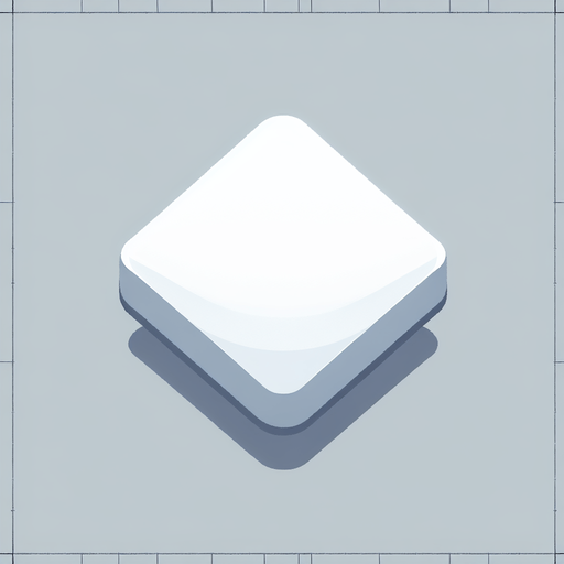 White square with rounded corners..
Single Game Texture. In-Game asset. 2d. Blank background. High contrast. No shadows.