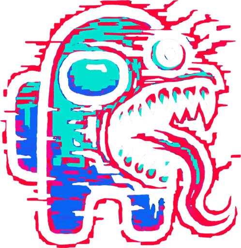 Corrupted among Us.
In-Game asset.  High contrast.  No shadows