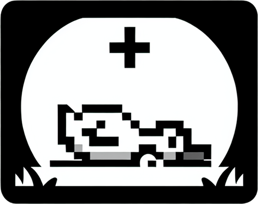 duck_death.
Single Game Texture. In-Game asset. 2d. Blank background. High contrast. No shadows.