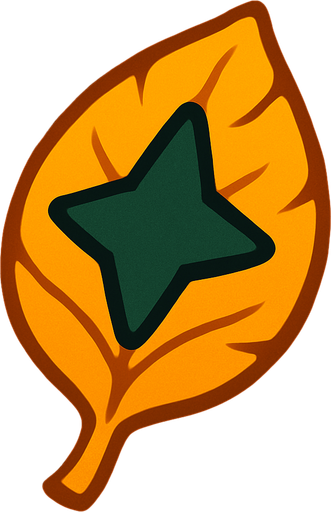 Fortune Leaf.
In-Game asset.  2d.  High contrast.  No shadows