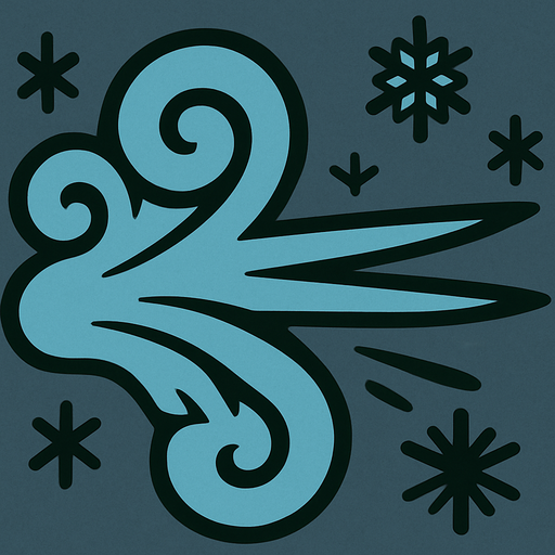 A cold gale