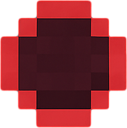 add a lighter red outline