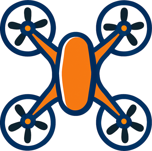 dron.
In-Game asset.  2d.  High contrast.  No shadows