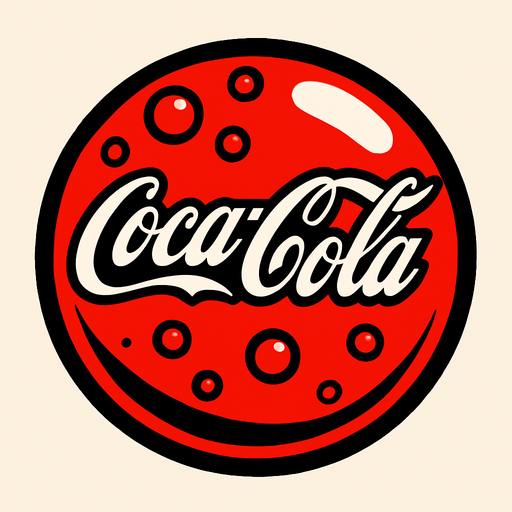 Coca cola bubble ball.
In-Game asset.  2d.  High contrast.  No shadows