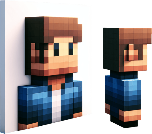 minecraft gerçekçi steve yönü sağ.
Single Game Texture.  In-Game asset.  2d.  Blank background.  High contrast.  No shadows