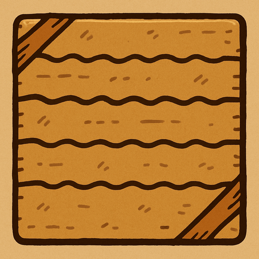 karton arka plan.
In-Game asset.  2d.  High contrast.  No shadows