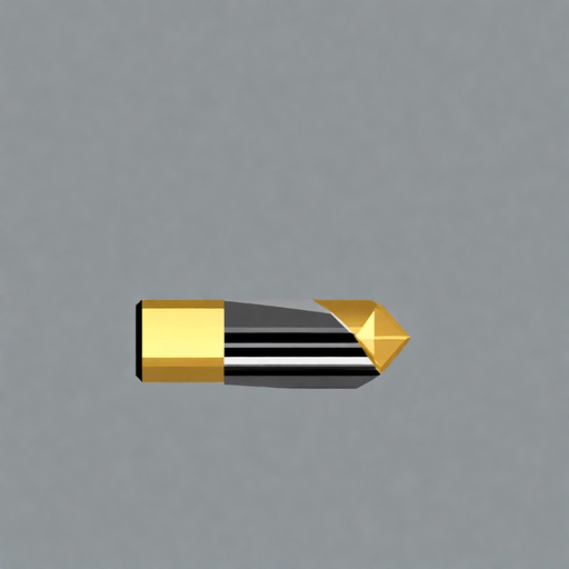 bullet. No background. Transparent background. Blank background. No shadows. 2d. In-Game asset. flat
