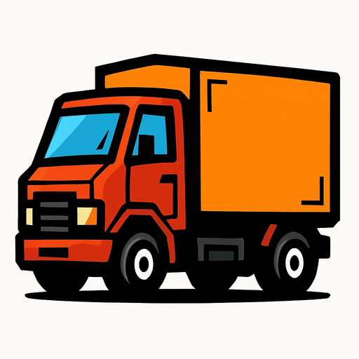 truck.
In-Game asset.  2d.  High contrast.  No shadows