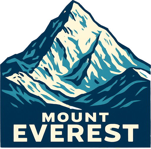 mount everest.
In-Game asset.  2d.  High contrast.  No shadows