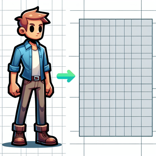 a cartoon full body person.
Single Game Texture. In-Game asset. 2d. Blank background. High contrast. No shadows.