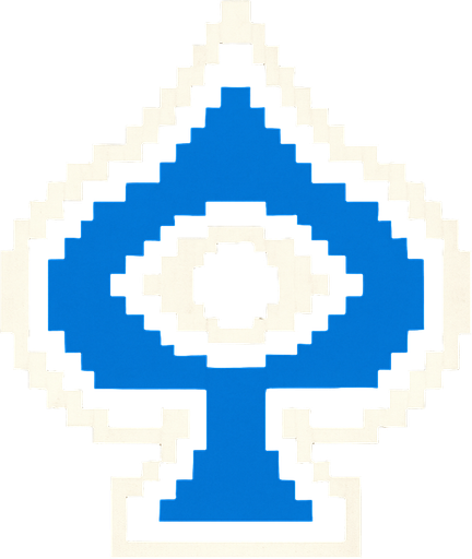 Make me a Bullet for Deltarune game.
In-Game asset.  2d.  High contrast.  No shadows