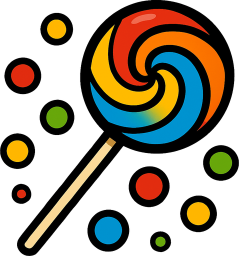 scatter_lollipop.
In-Game asset.  2d.  High contrast.  No shadows