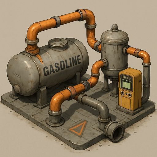 outgoing gasoline infrastructure system.
In-Game asset