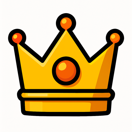 crown.
In-Game asset.  2d.  High contrast.  No shadows