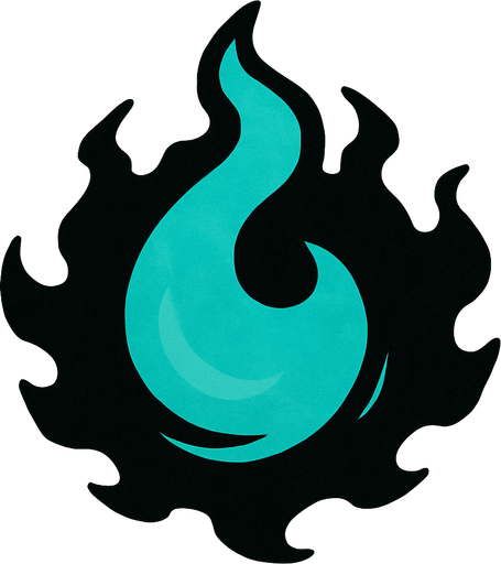 auraWisp top view.
In-Game asset.  2d.  High contrast.  No shadows